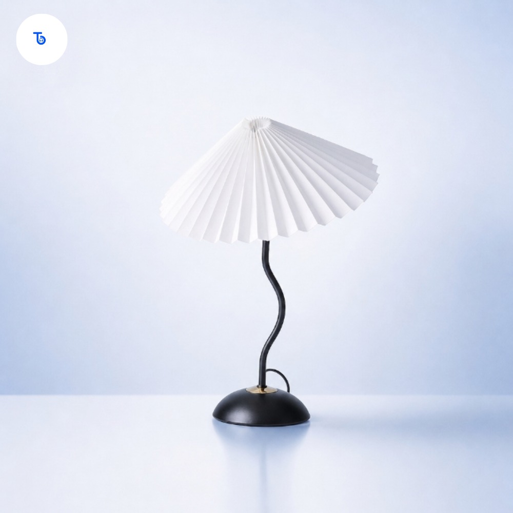 Bedside Lamp Umbrella Design