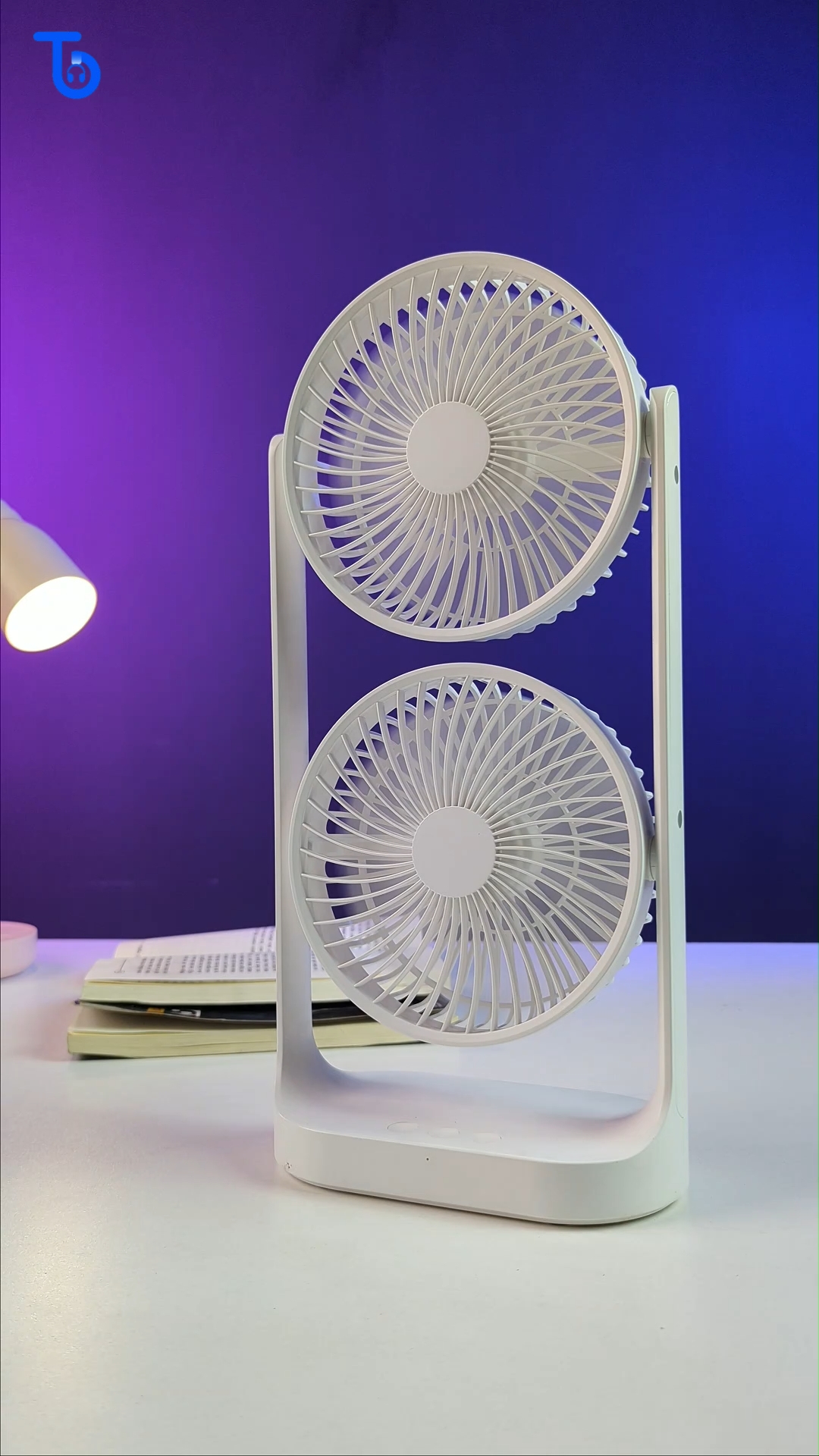 SB-052 Double Head Tower Fan